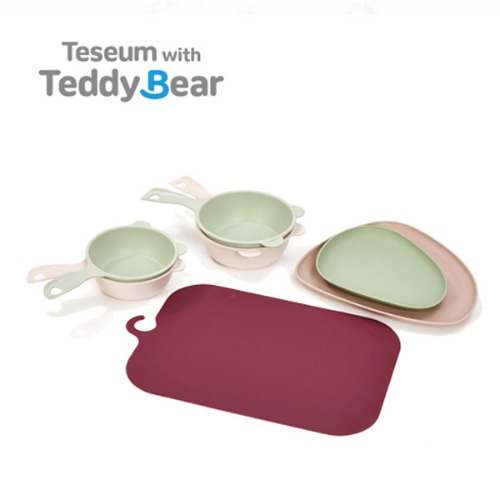 [Teseum-with-Teddy-Bear]-테지움-테디베어-캠핑세트-7p