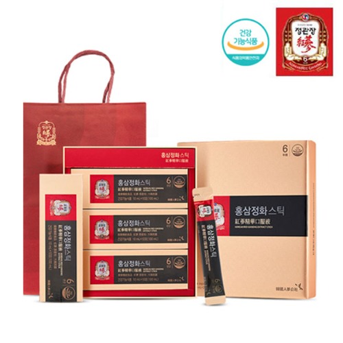 [한국인삼공사] 정관장 홍삼정화스틱 10ml x 30포+ 쇼핑백